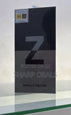 New Samsung Galaxy Z Flip3 5G 256 GB Black