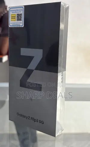 New Samsung Galaxy Z Flip3 5G 256 GB Black