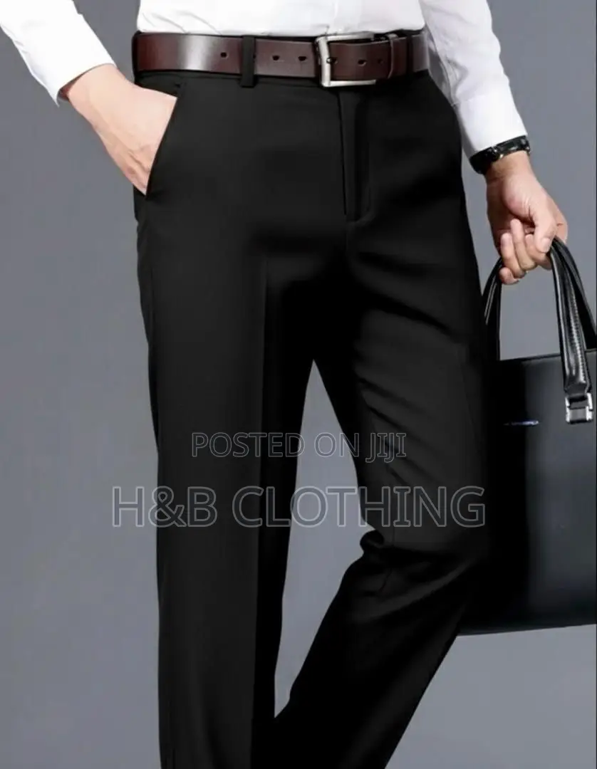 Mens Official Material Trousers