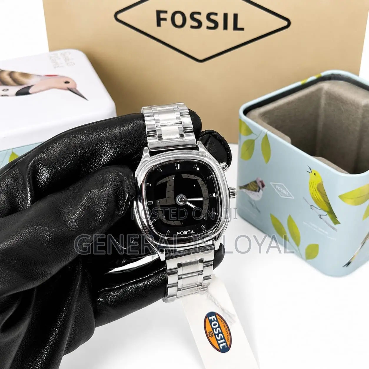 Fossil Anadigi Silver Stainless Steel