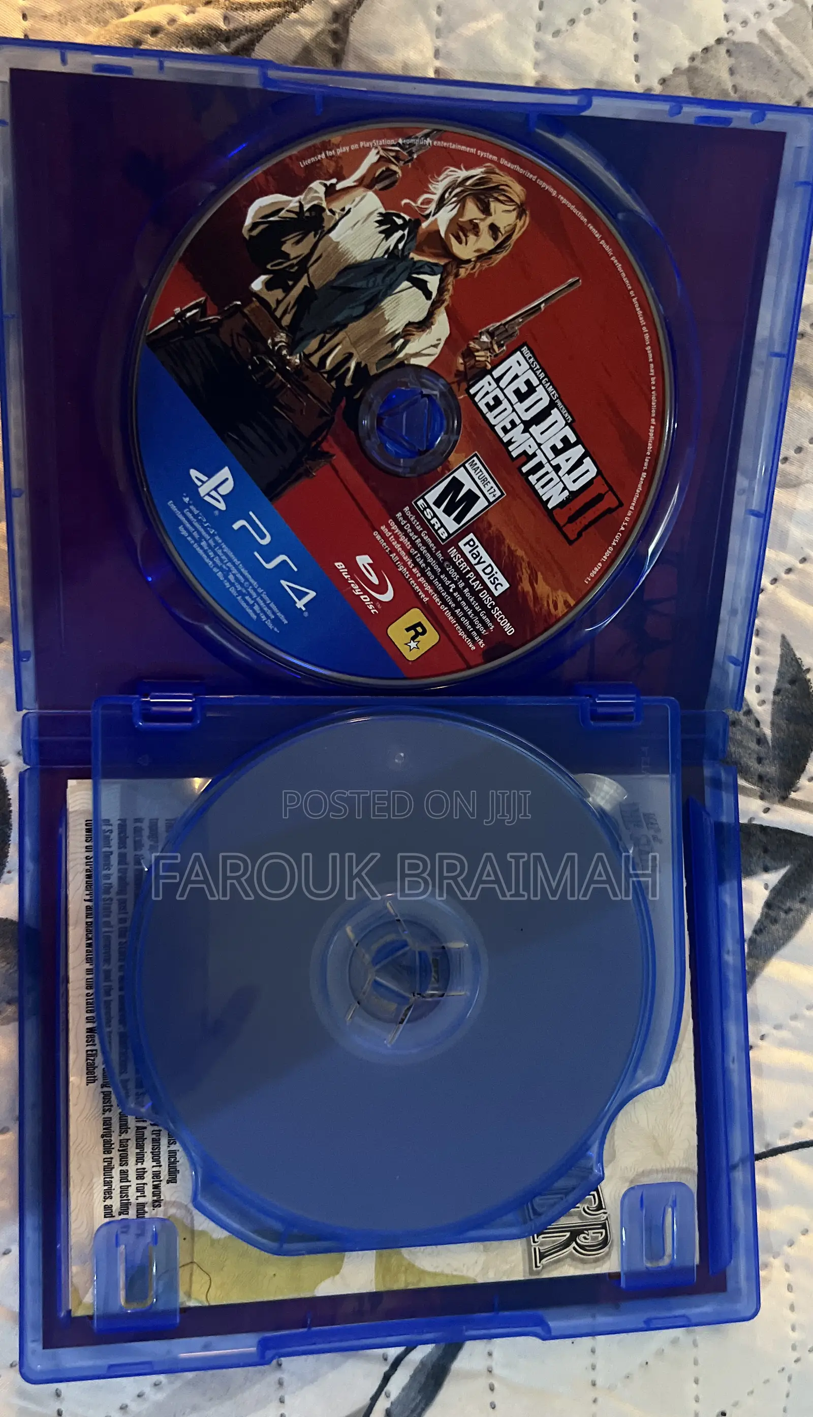 Red Dead Redemption 2 Ps4 Disc