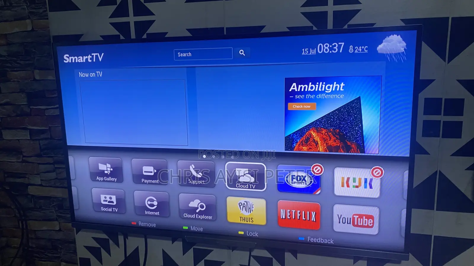 Smart Edge Less Philips TV 42