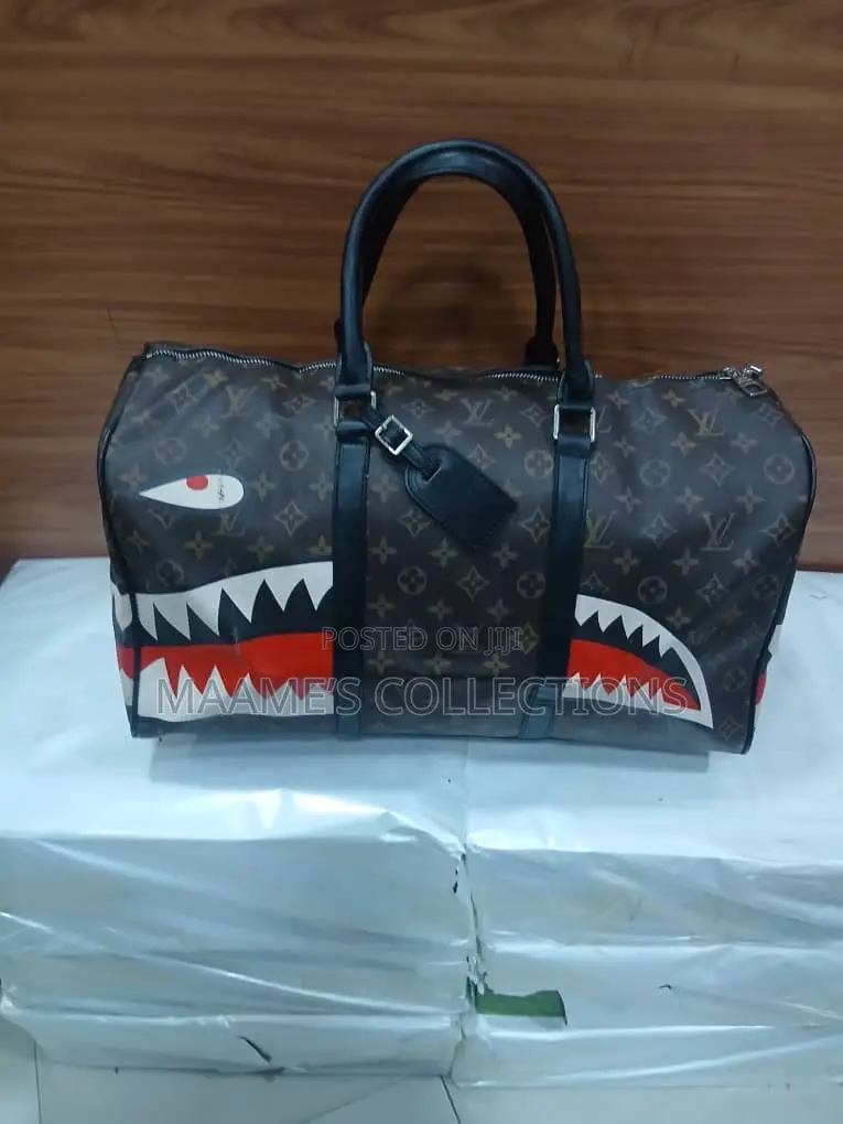 Customized Louis Vuitton Keepall Duffle Bag