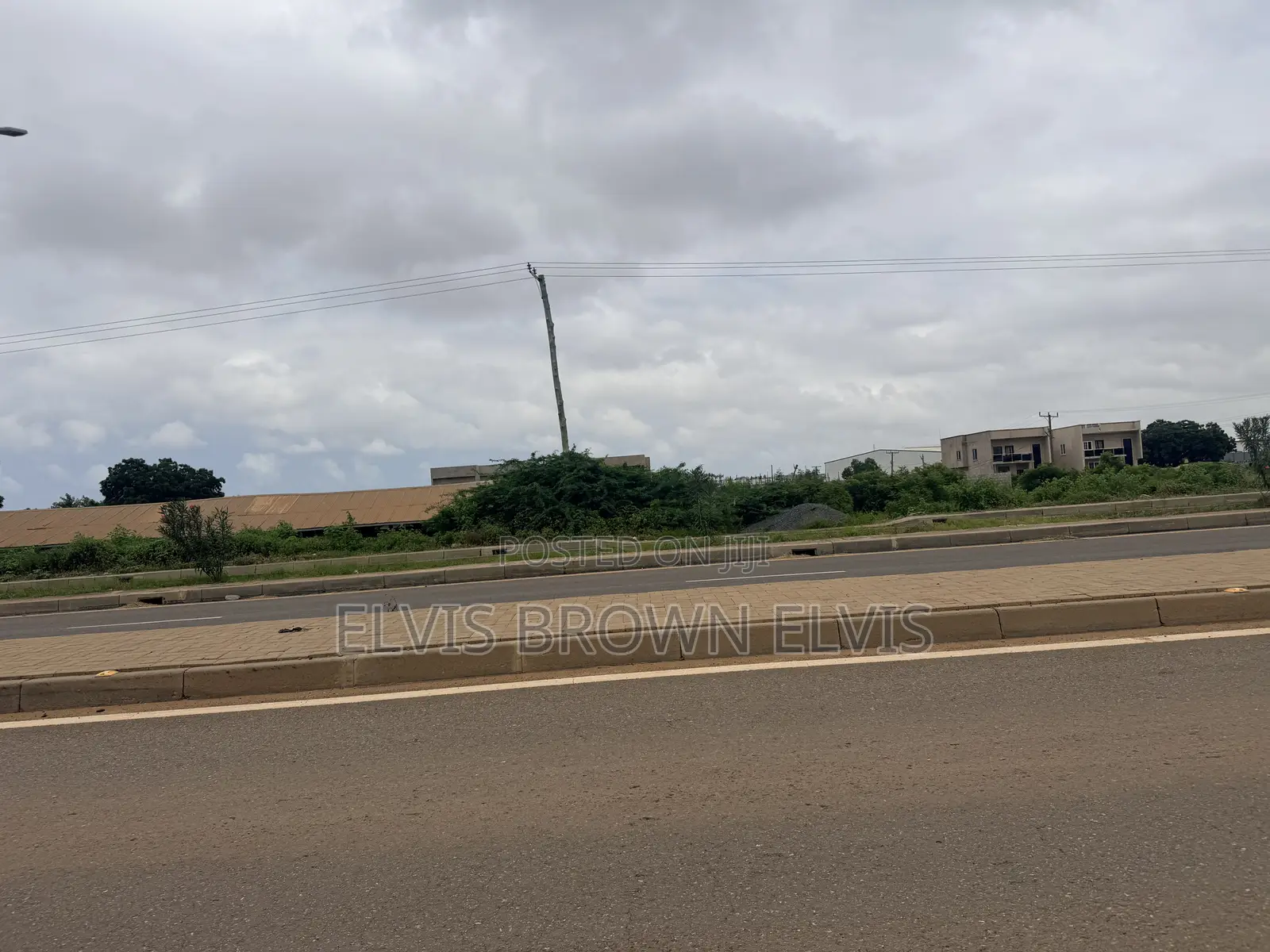 12 Plots of Land for Sale at Borteyman Main Roadside