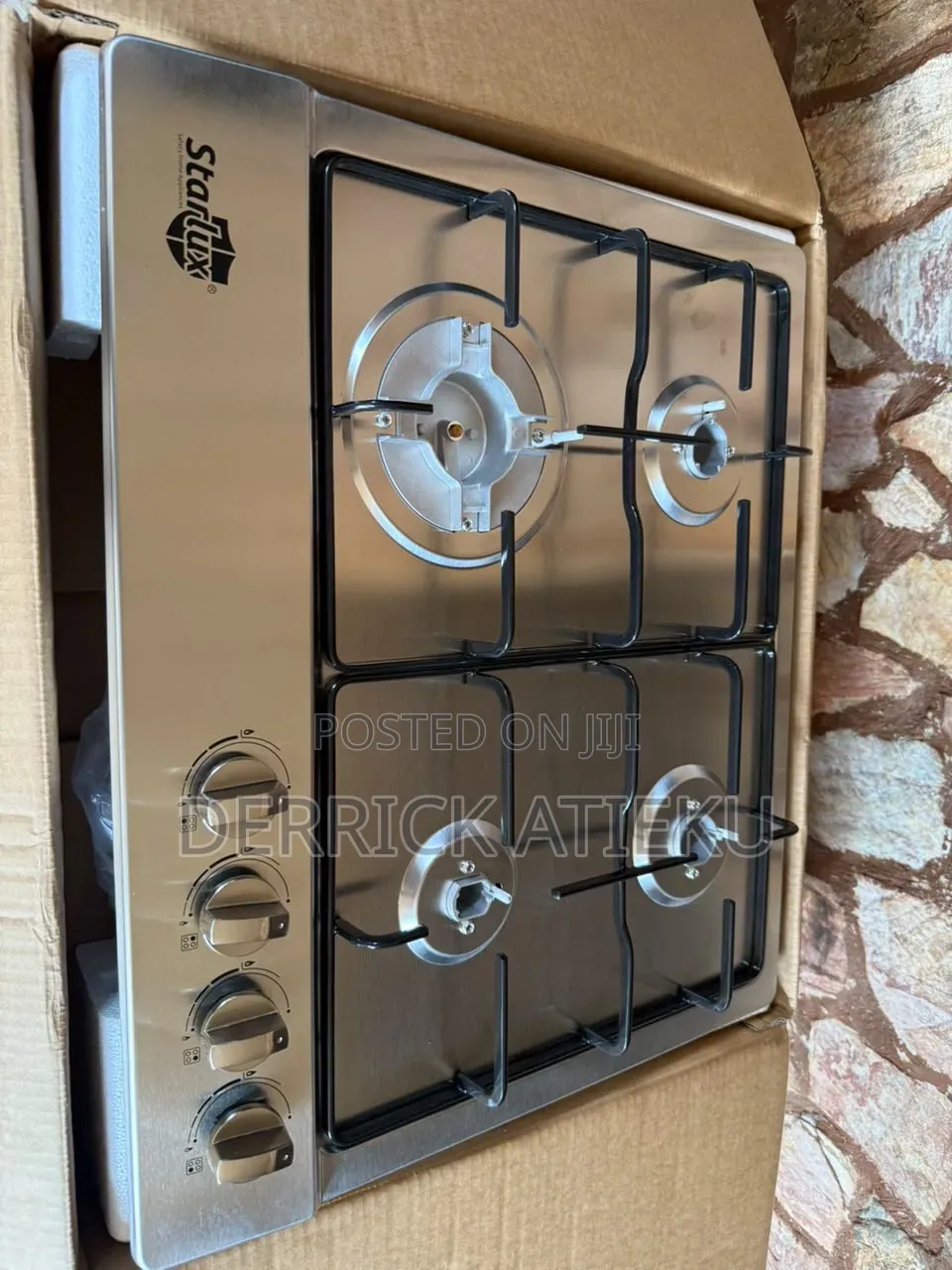 Automatic Ignition Stainless Steel Table Top Gas Burner