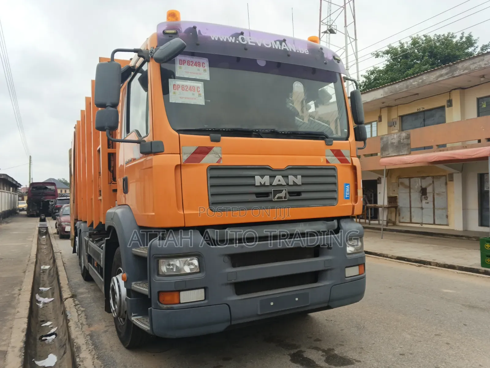 MAN Compactor 2007 Orange for Sale