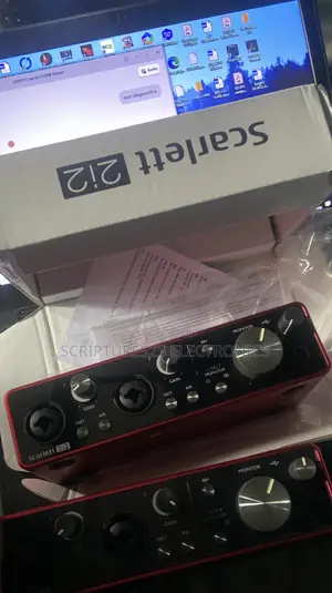 Focusrite Scarlet 2i2 3rd Gen Professional Sound Card 24bit/192 KHZ