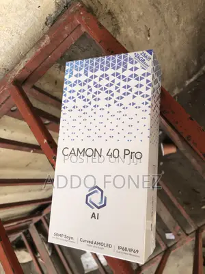 New Tecno Camon 40 Pro 5G 256 GB Black
