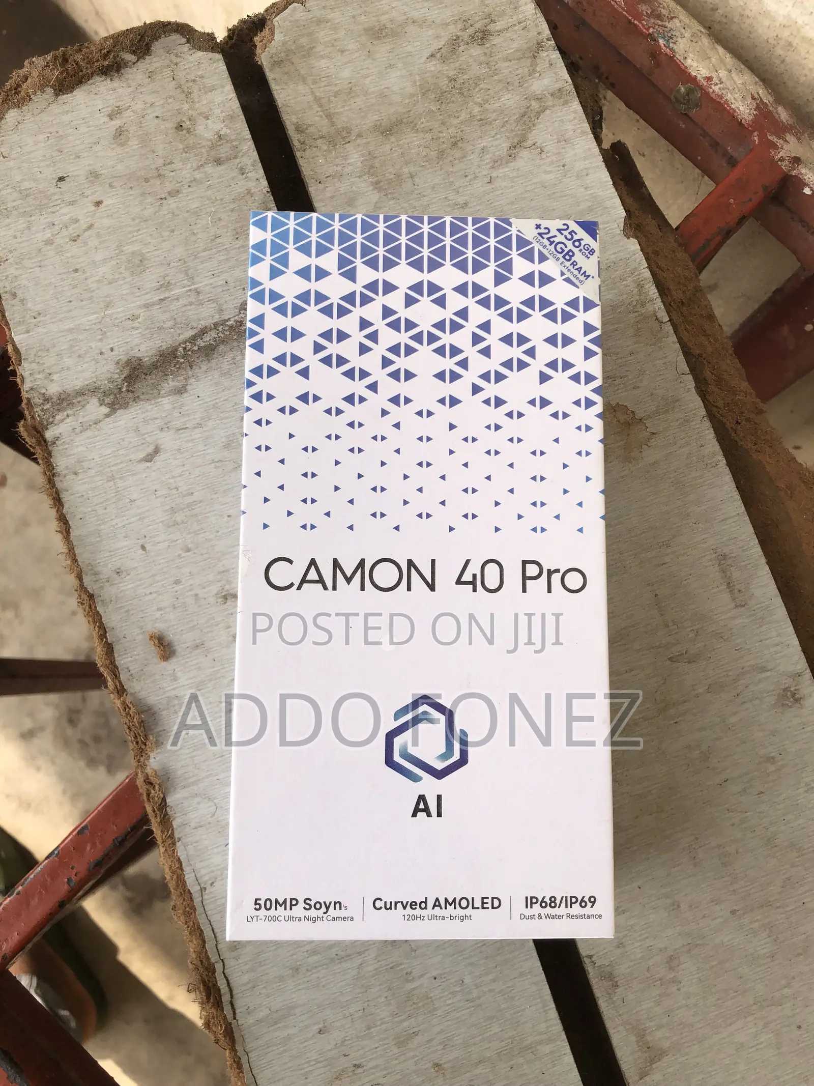New Tecno Camon 40 Pro 5G 256 GB Black