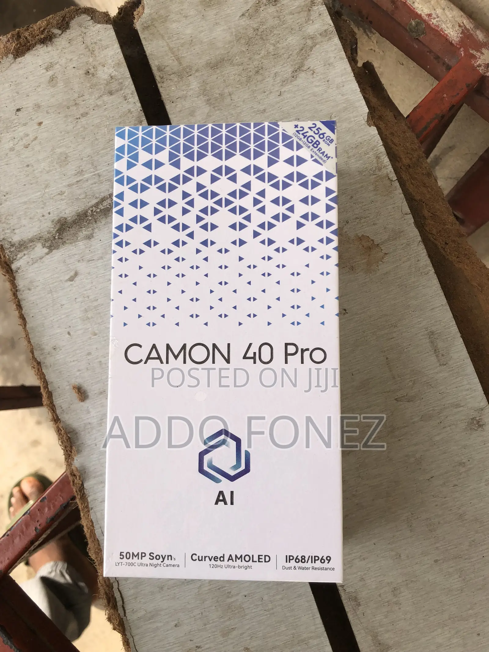 New Tecno Camon 40 Pro 5G 256 GB Black