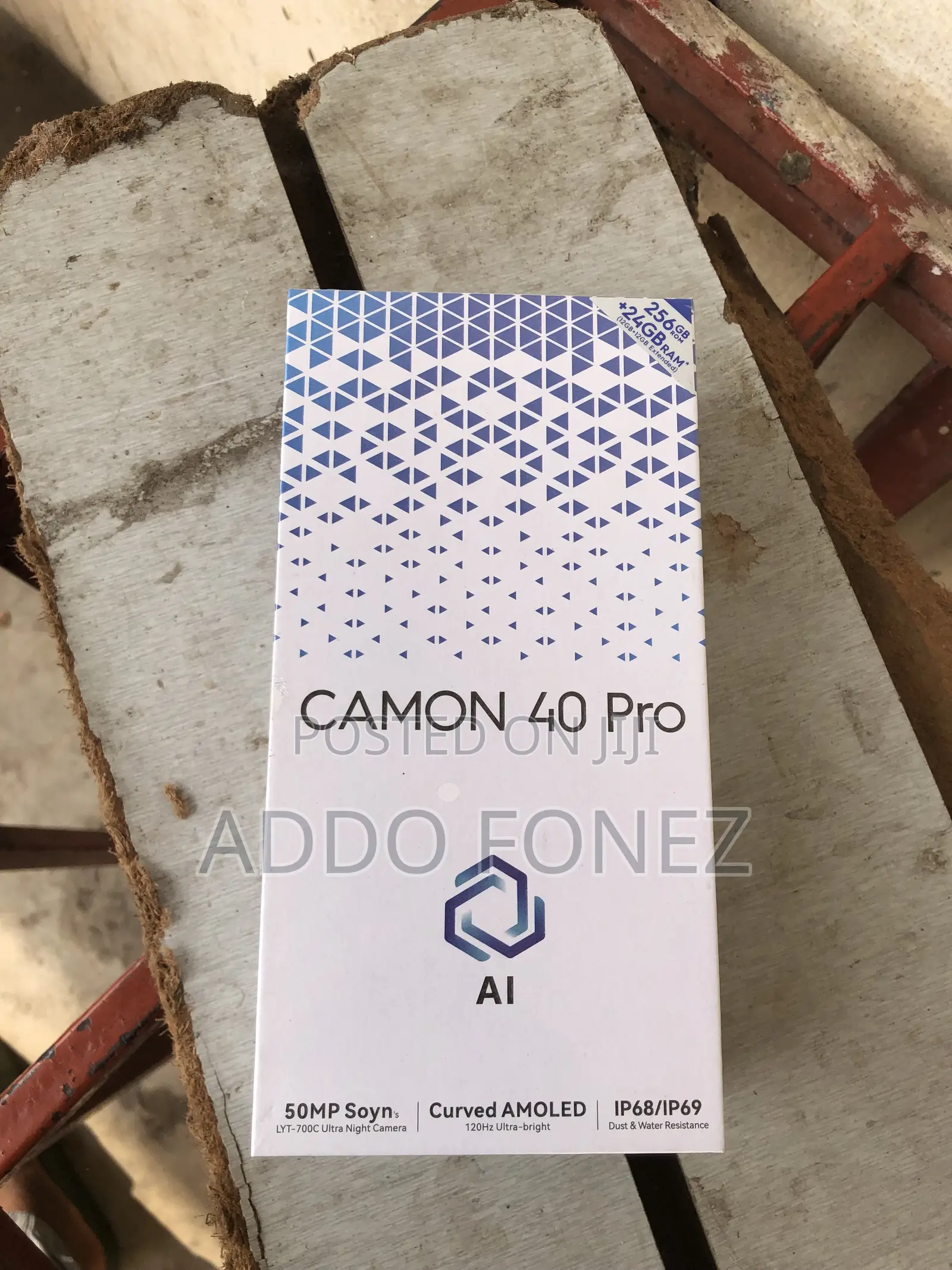 New Tecno Camon 40 Pro 5G 256 GB Black
