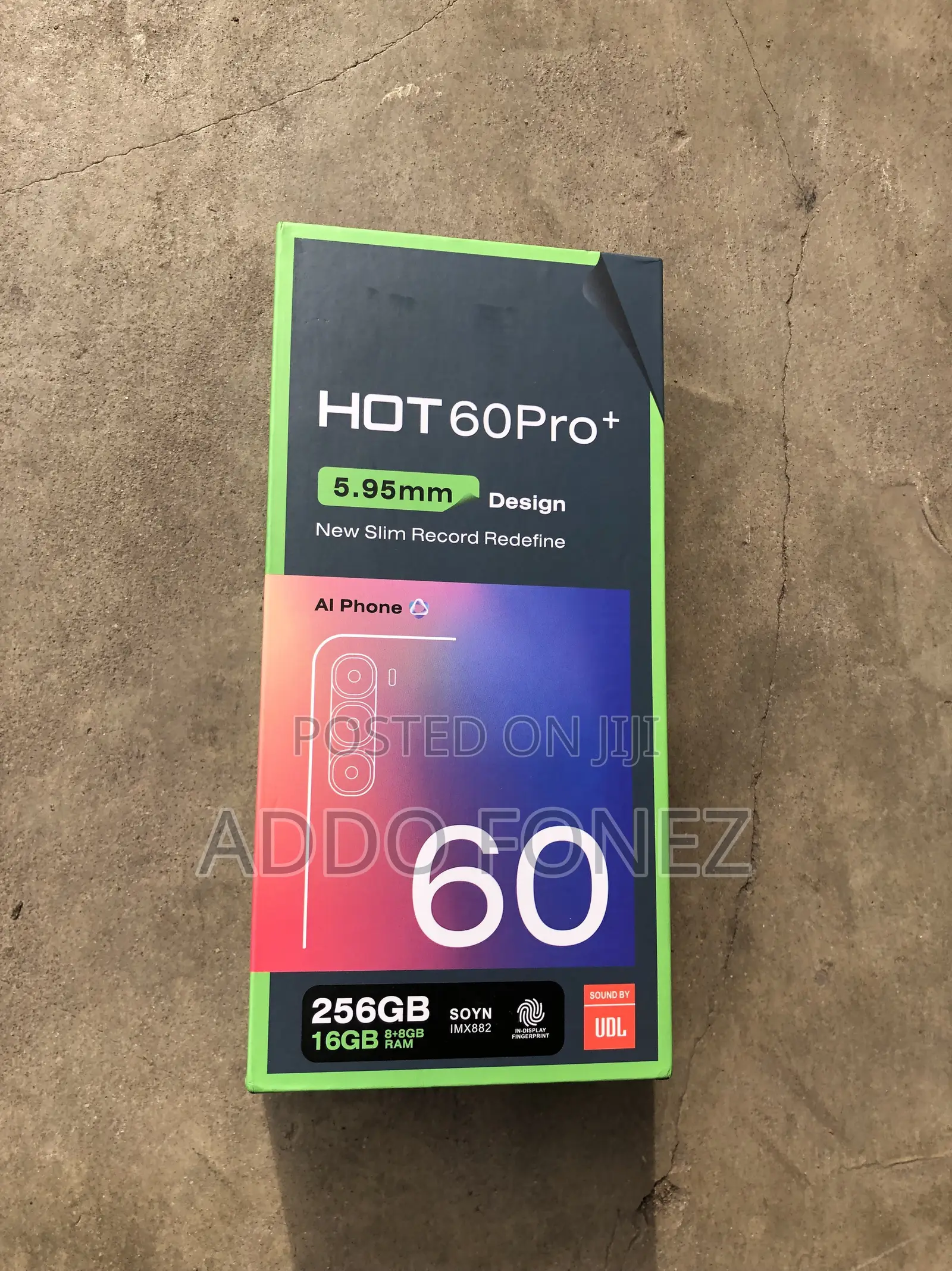 New Infinix Hot 60 Pro+ 256 GB Black