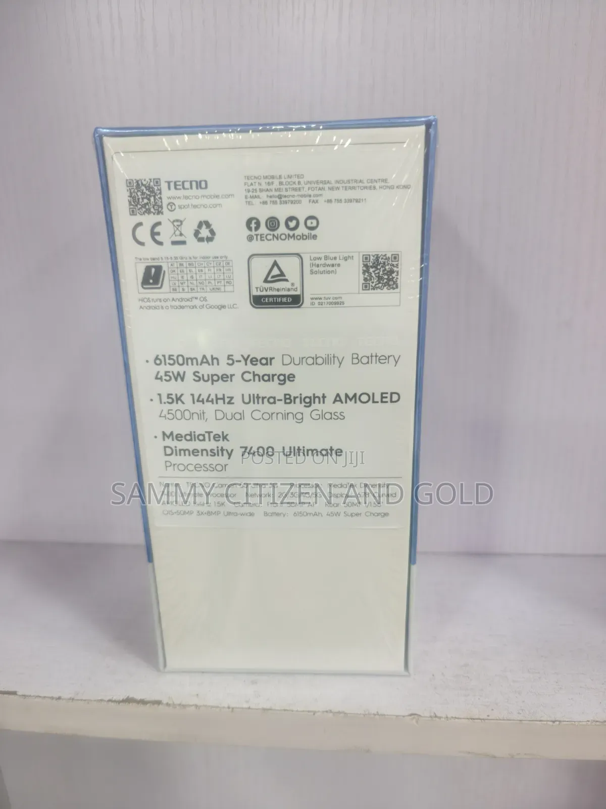 New Tecno Camon 50 Pro 256 GB
