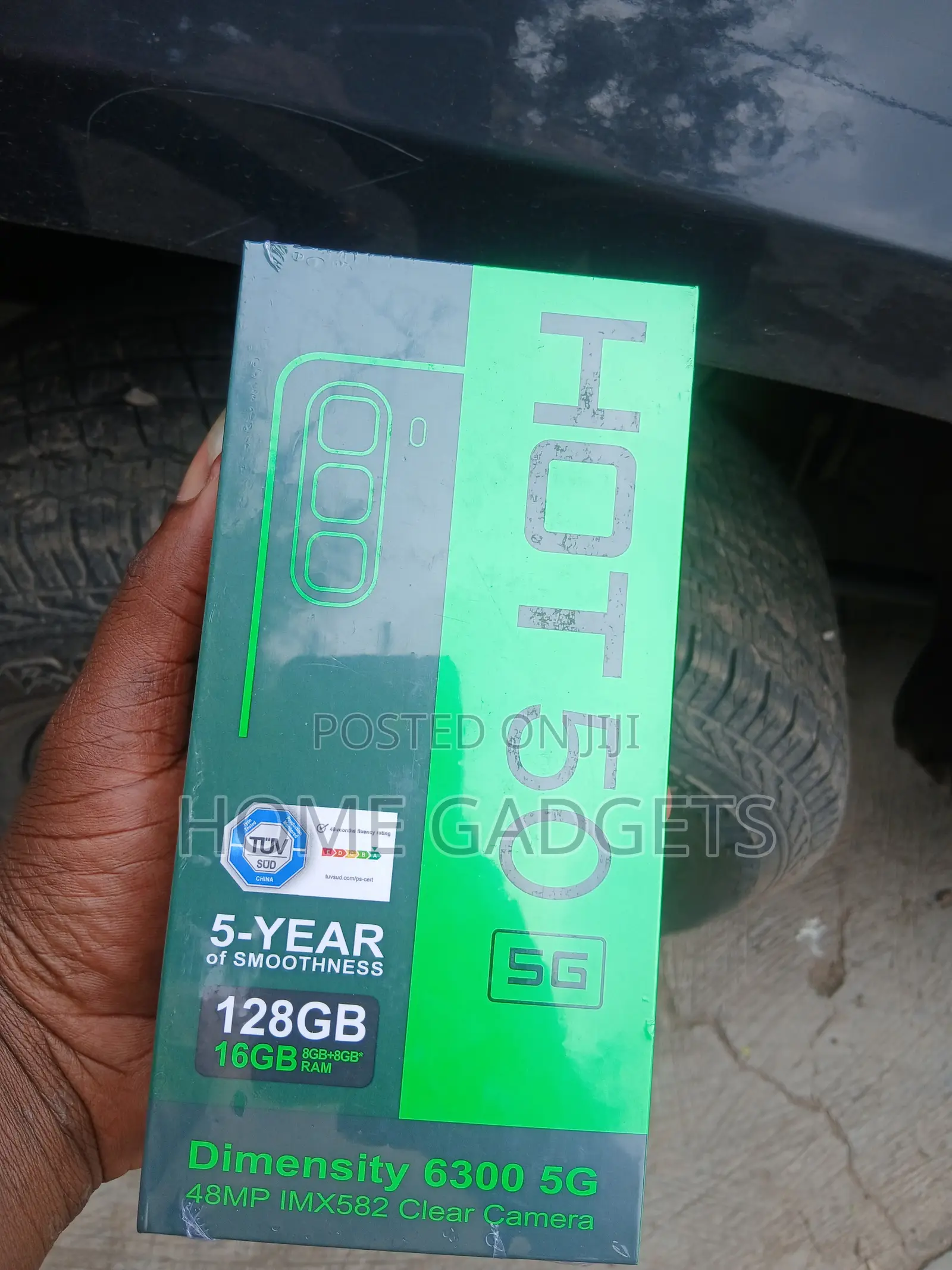 New Infinix Hot 50 128 GB Black