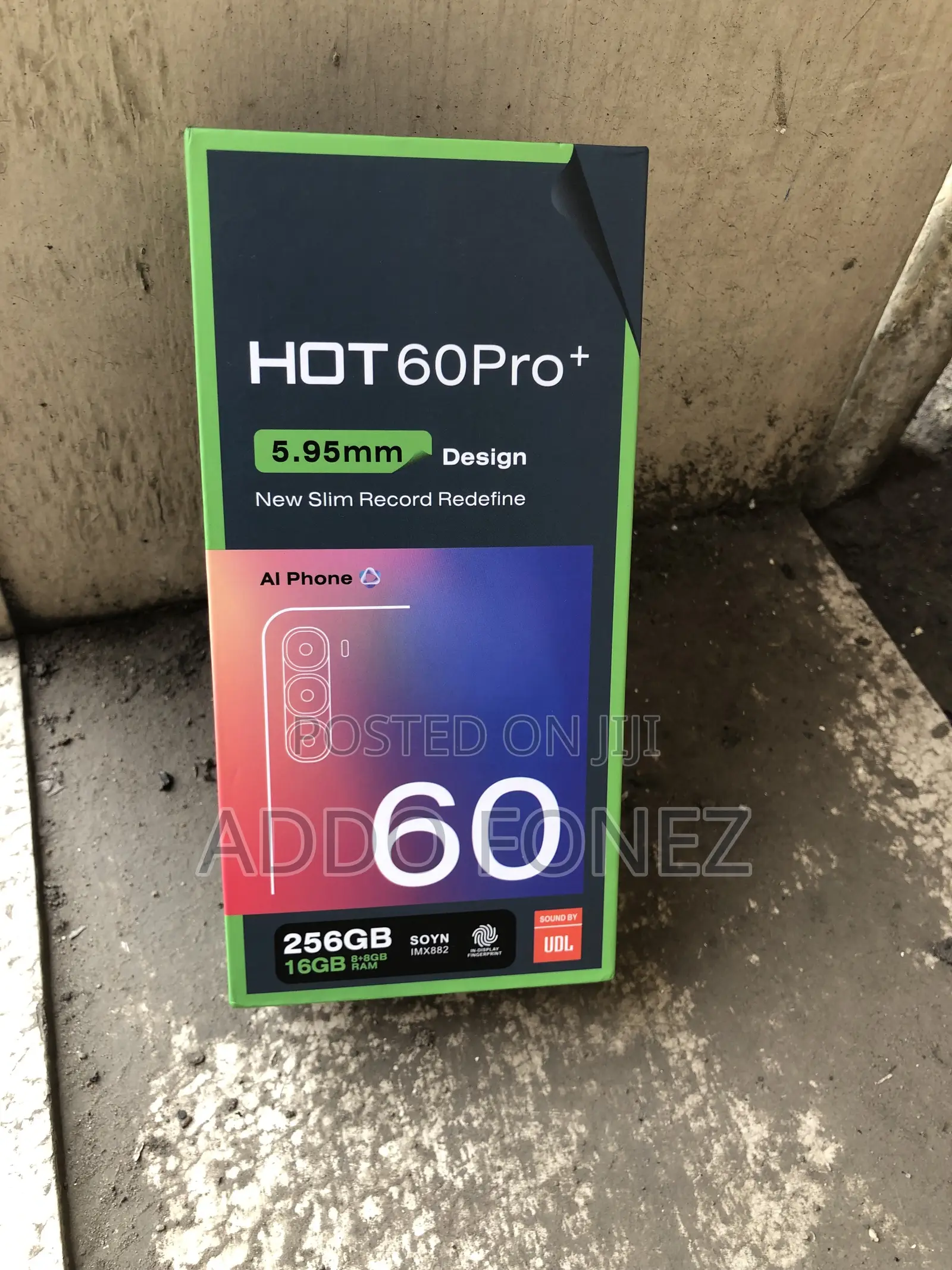 New Infinix Hot 60 Pro+ 256 GB Gray
