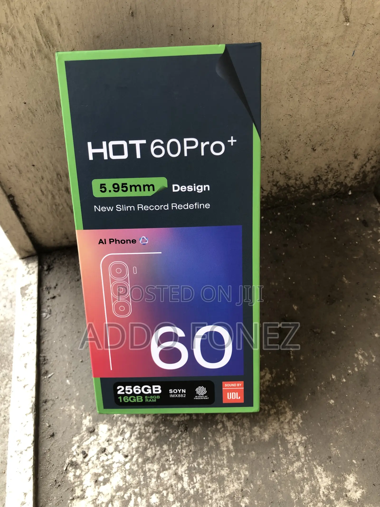 New Infinix Hot 60 Pro+ 256 GB Gray