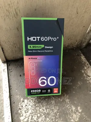 New Infinix Hot 60 Pro+ 256 GB Gray