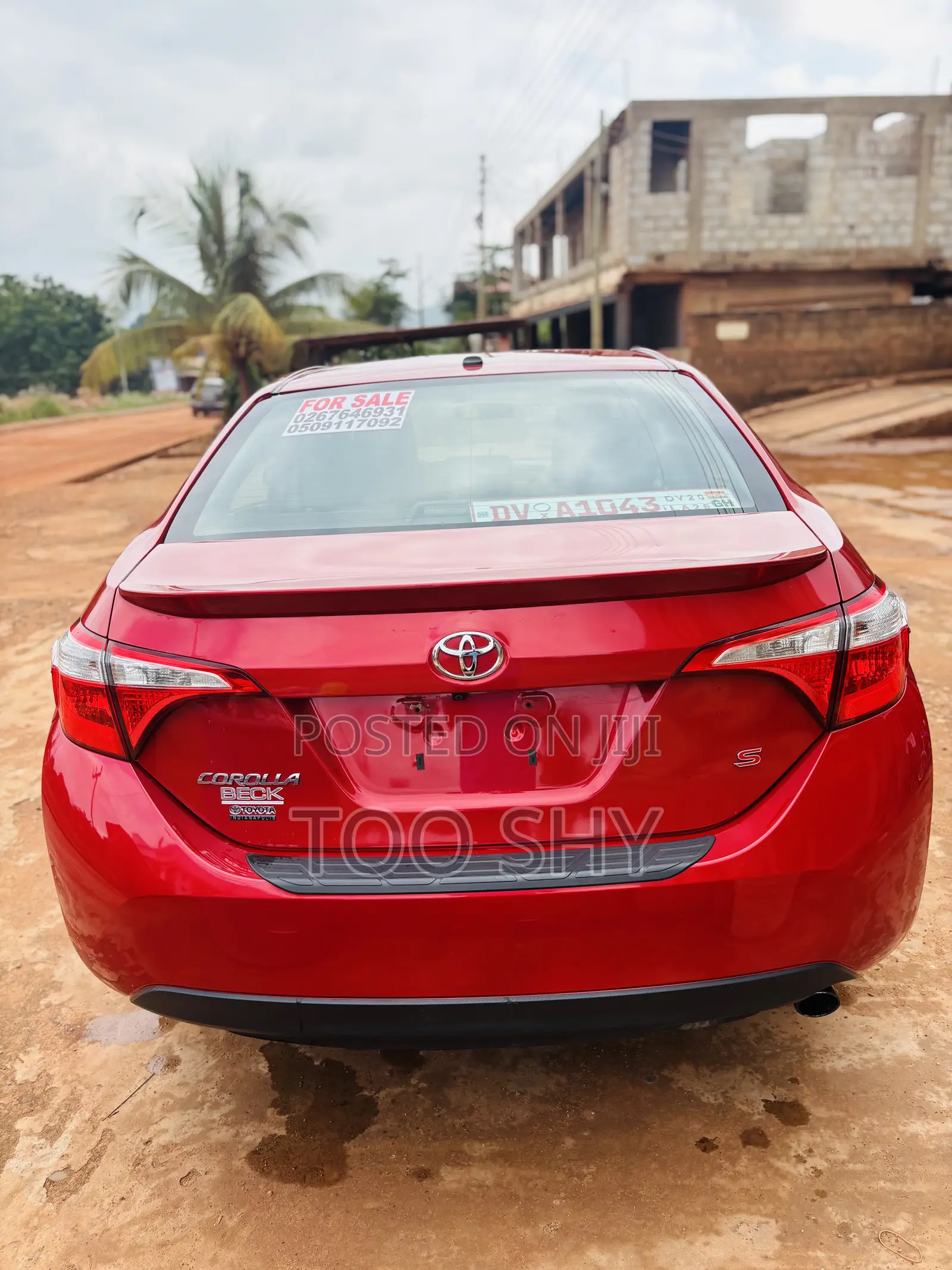 Toyota Corolla S Plus 4dr Sedan (1.8L 4cyl CVT) 2016 Red