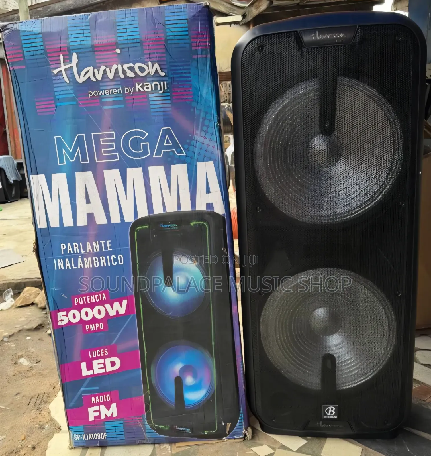Harrison 2x15inches Bluetooth Speaker
