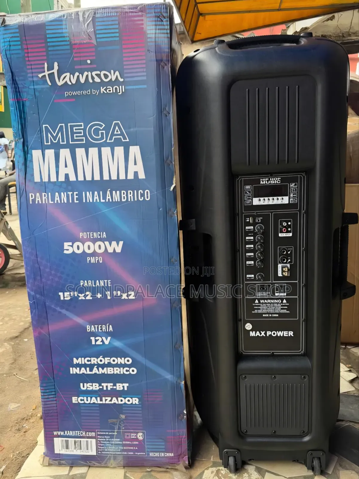 Harrison 2x15inches Bluetooth Speaker