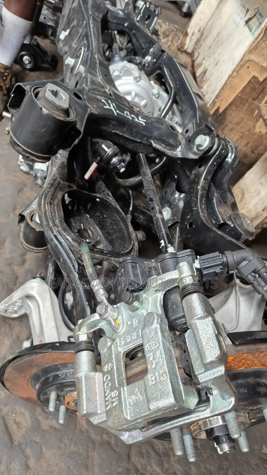 2023 Hyundai Kona Back Axle Complete
