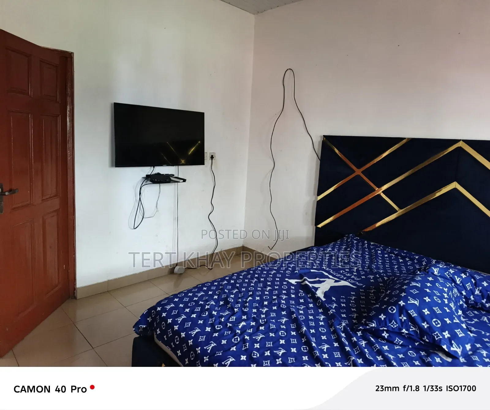 Furnished Chamber and Hall Self Contained for Short Stay