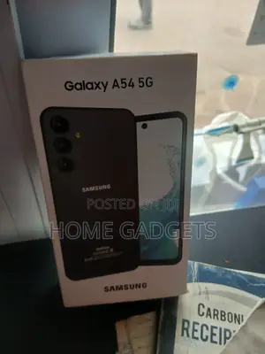 New Samsung Galaxy A54 5G 256 GB Black