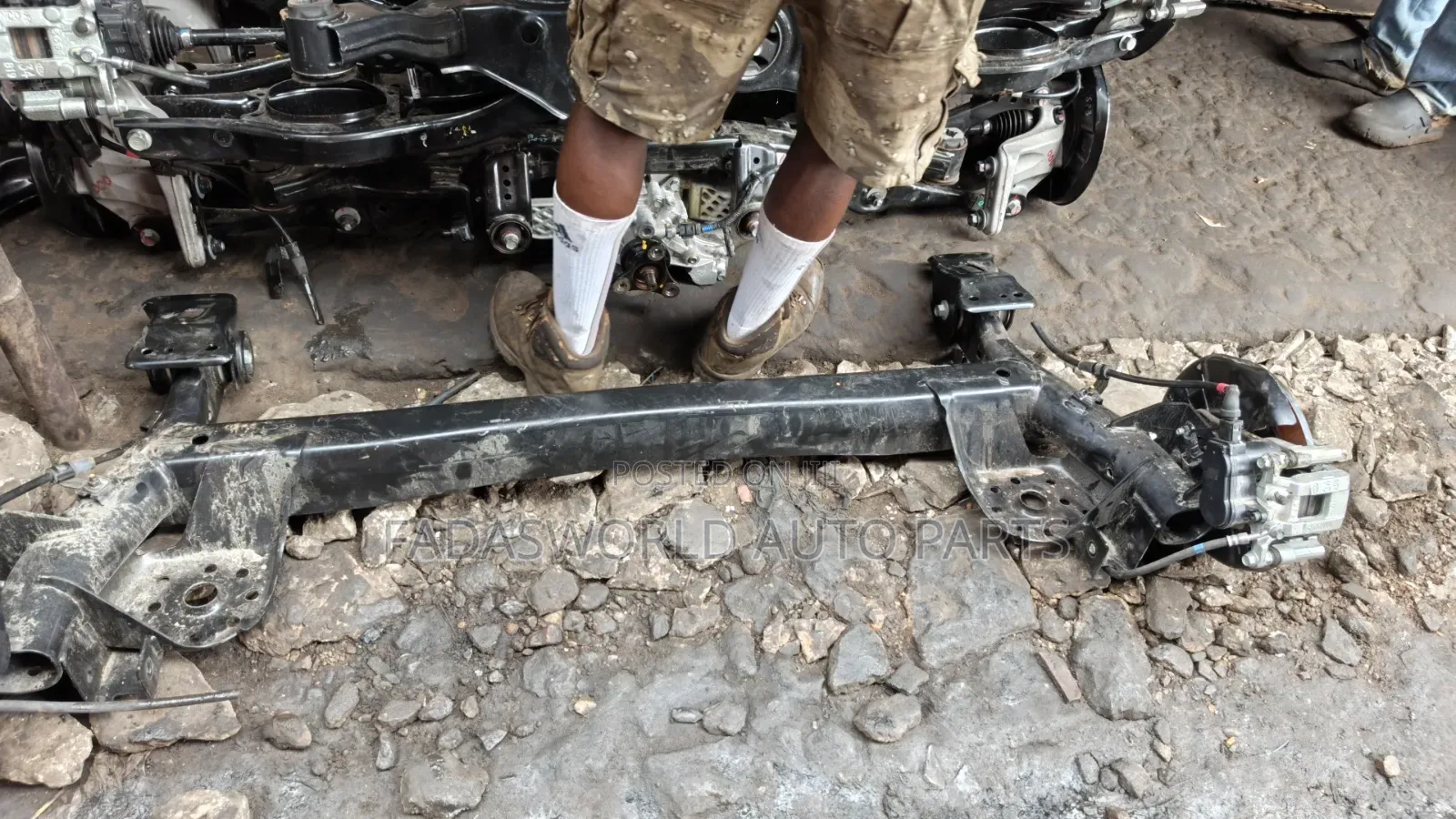 2019 Hyundai Kona Back Axle Complete