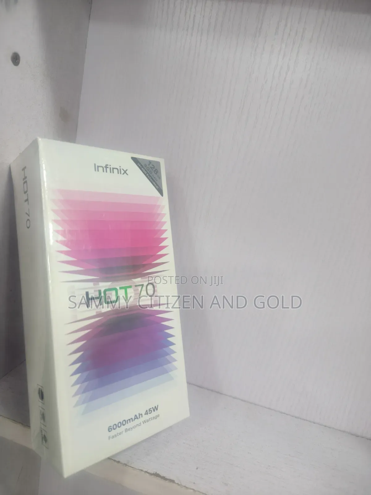 New Infinix Hot 70 128 GB
