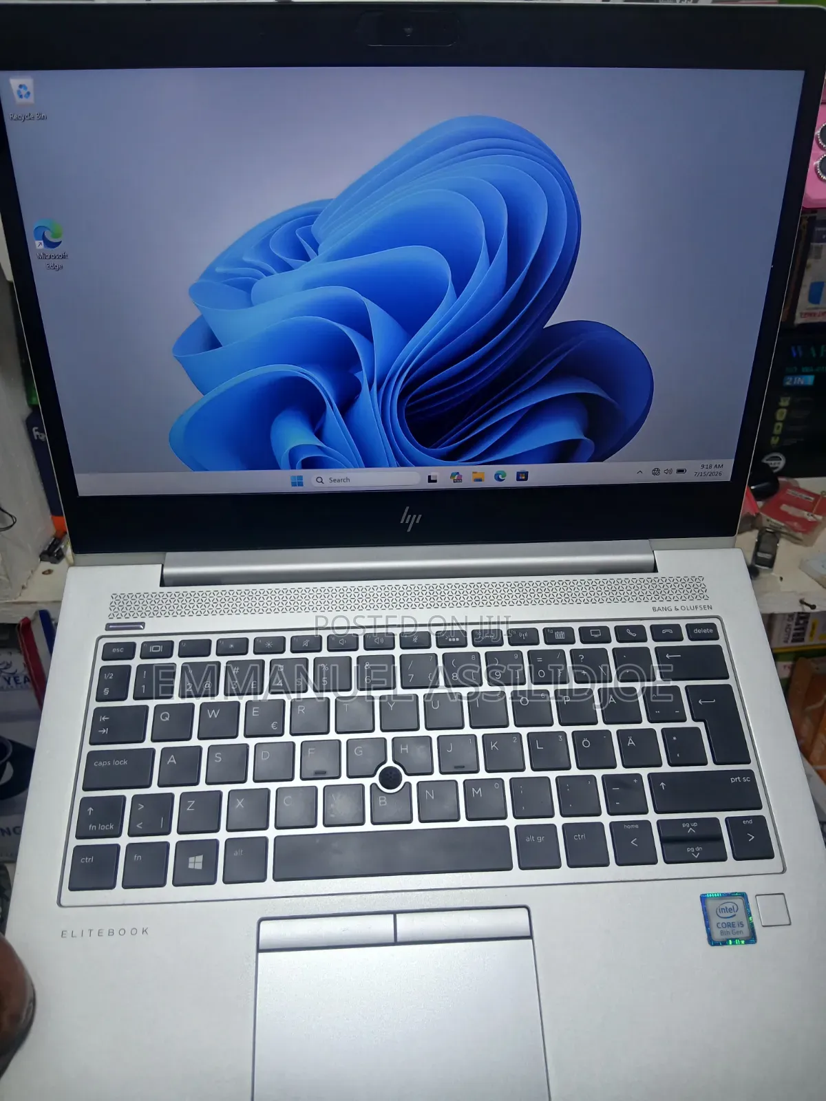 Laptop HP EliteBook 840 G6 8GB Intel Core i5 SSD 256GB