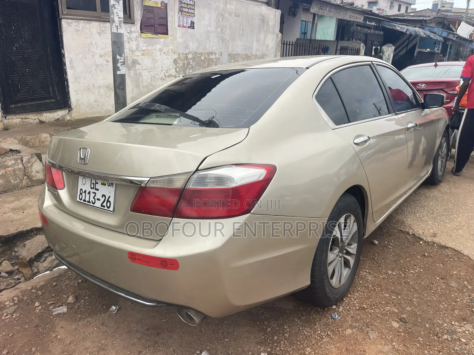Honda Accord LX 4dr Sedan (2.4L 4cyl 6M) 2015 Gold