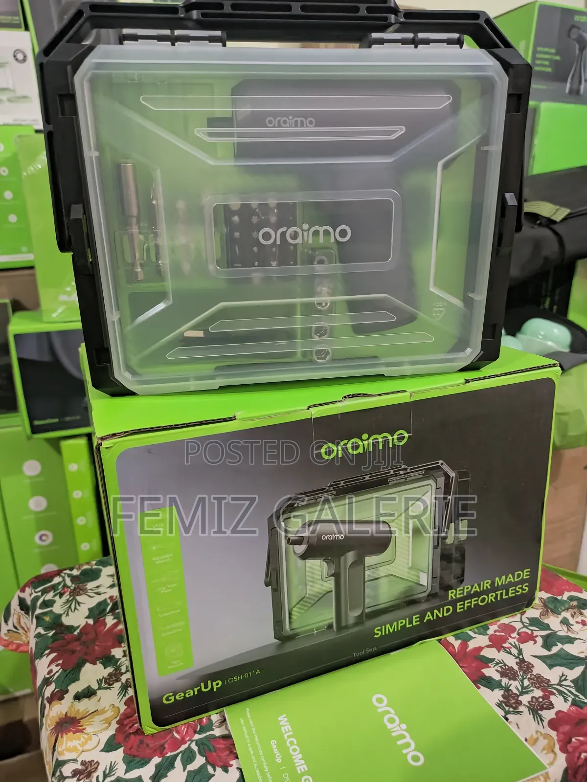 Oraimo GearUp 40 Piece Portable Multifunctional Tool Sets