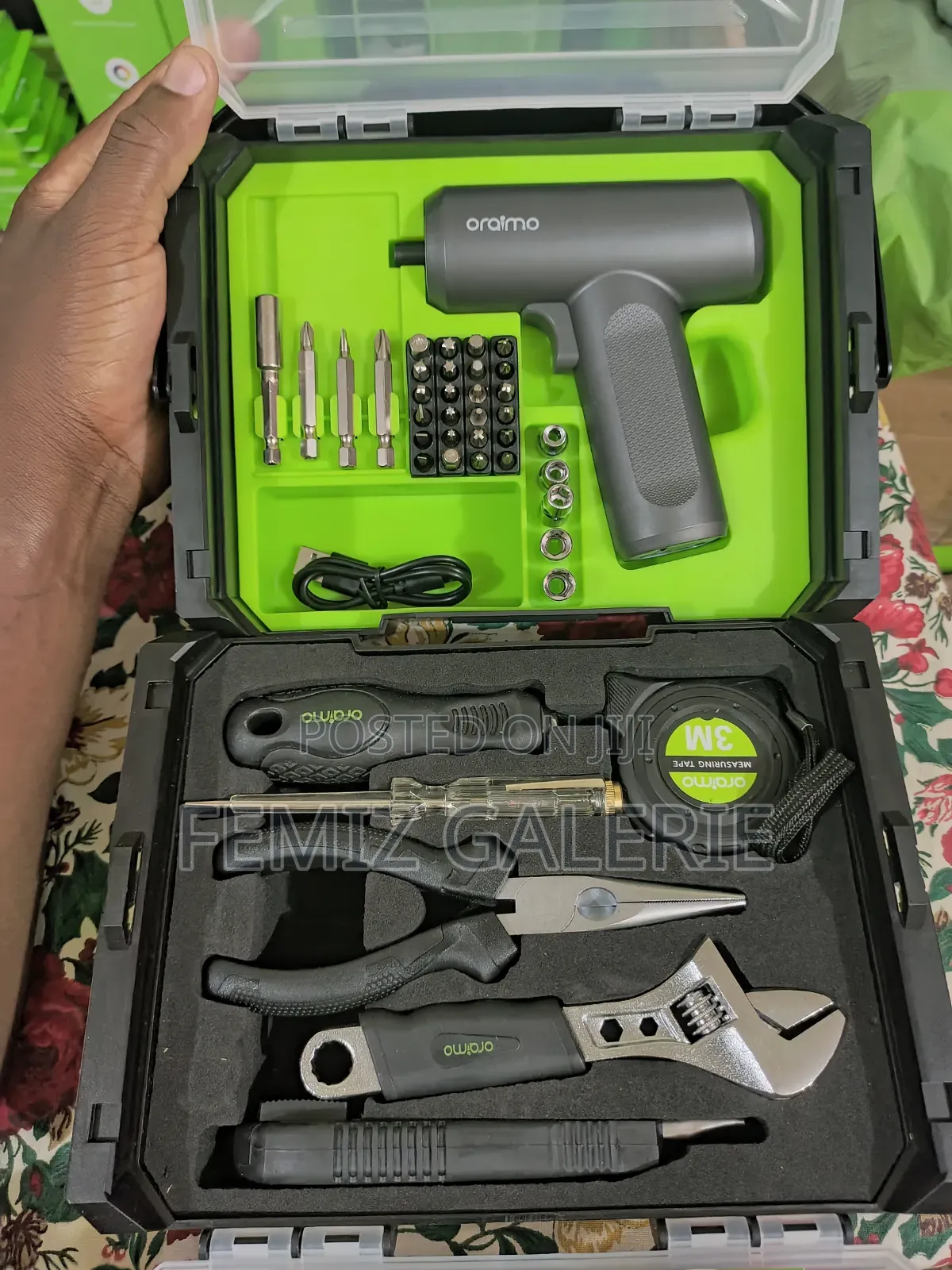 Oraimo GearUp 40 Piece Portable Multifunctional Tool Sets