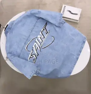 Solid Wash Vintage Jeans Shirt