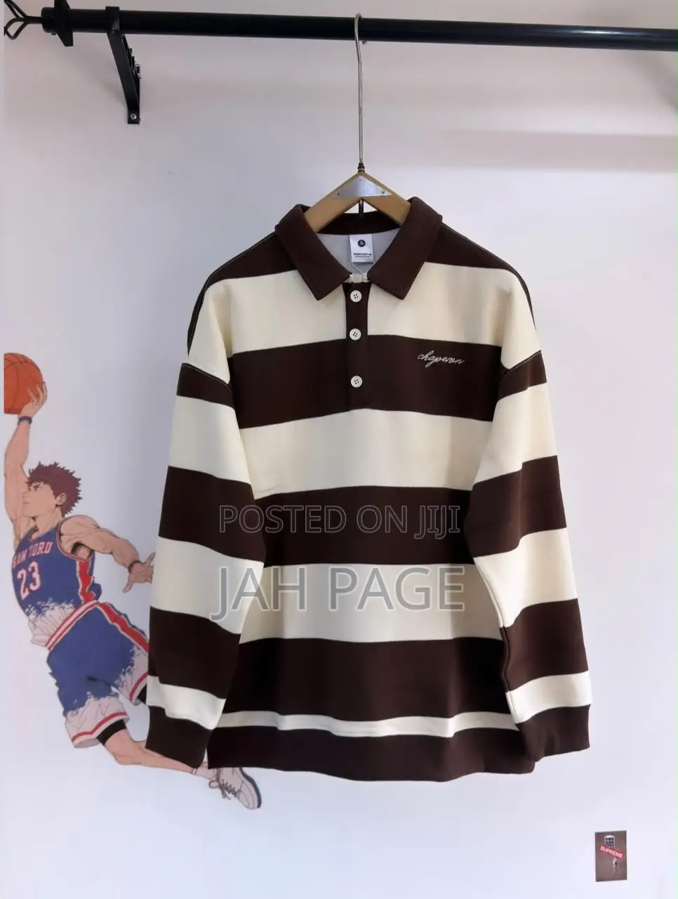 Super Authentic Stripe Sweatshirts