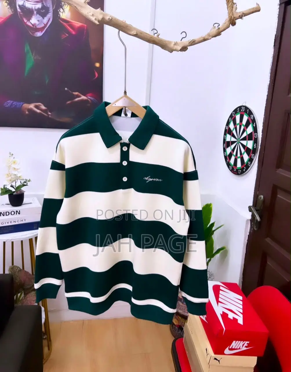 Super Authentic Stripe Sweatshirts
