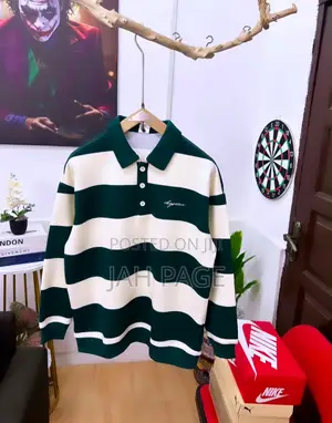 Super Authentic Stripe Sweatshirts