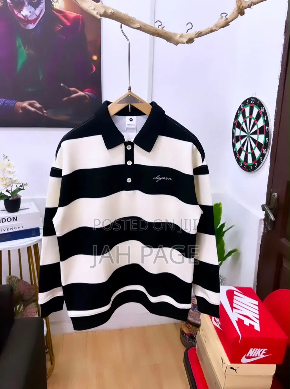 Super Authentic Stripe Sweatshirts