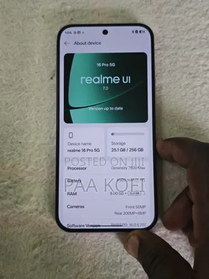 New Realme 16 Pro 256 GB Blue