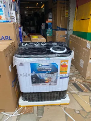 Sigma 10kg Semi-Automatic Twin Tub Washing Machine