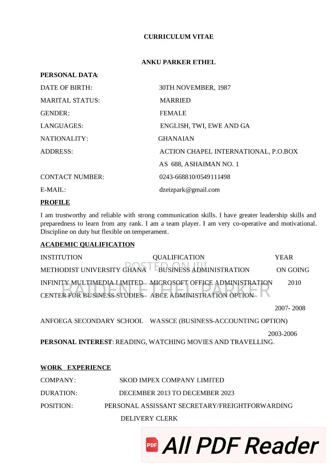 Custom Clearance Officer