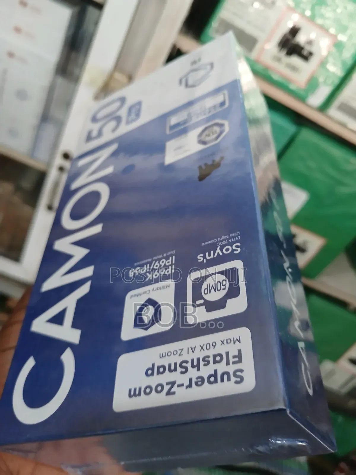 New Tecno Camon 50 Pro 256 GB Black