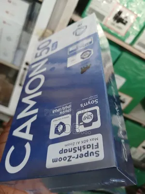 New Tecno Camon 50 Pro 256 GB Black