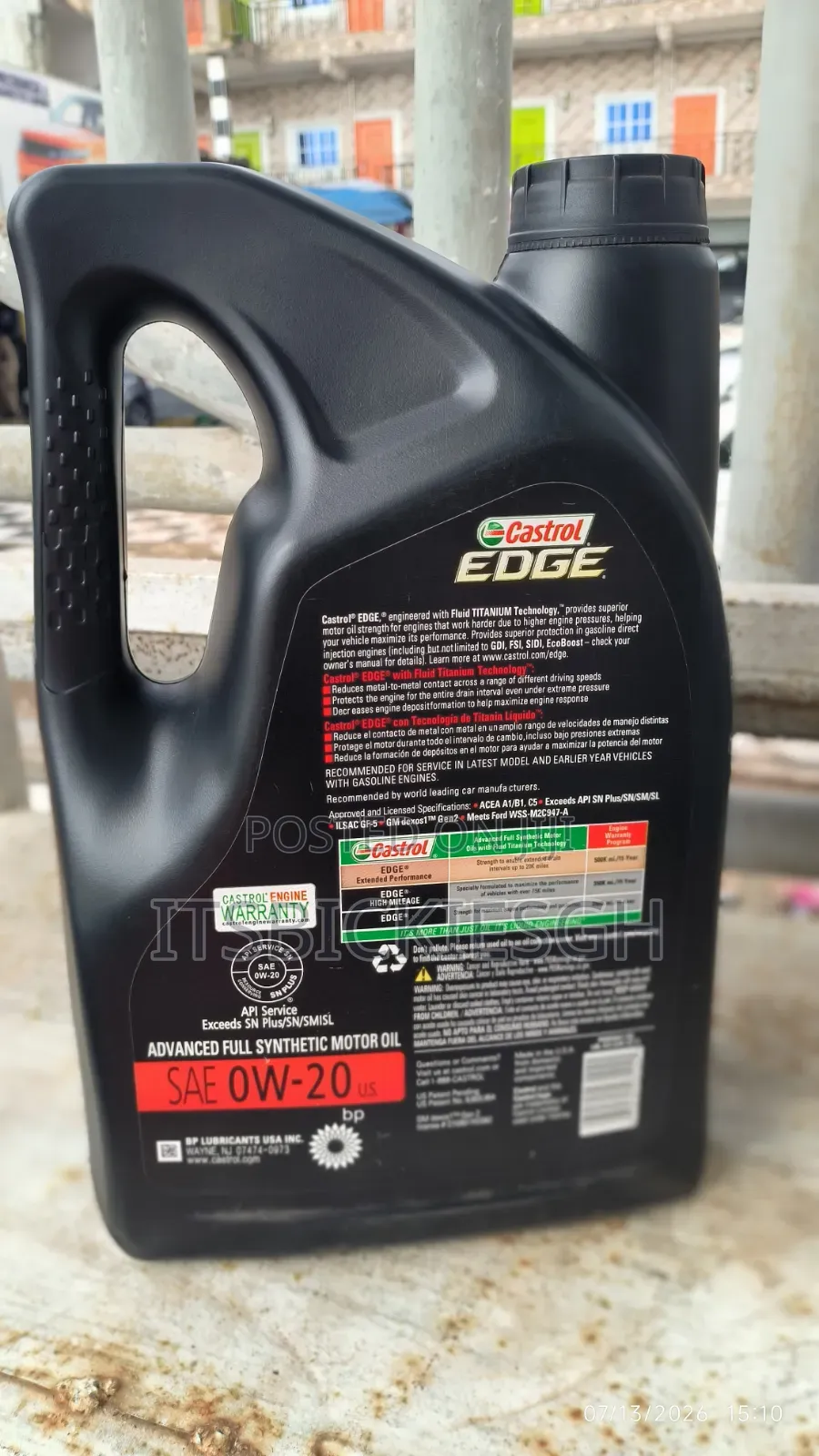 Castrol Edge 0w-20