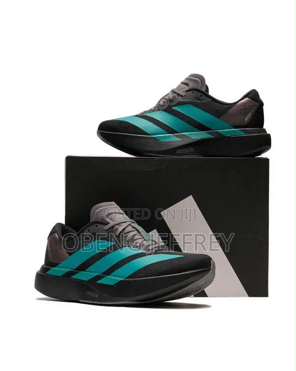 Original Adidas Adizero SL Black/Teal Blue