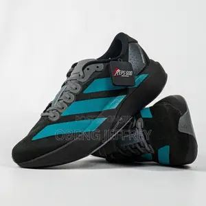 Original Adidas Adizero SL Black/Teal Blue