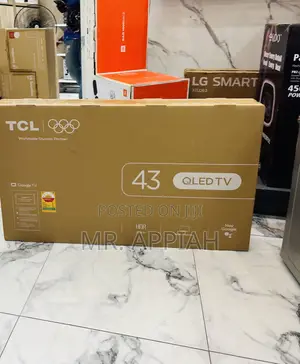 Quality TCL 43 Qled Full Hd Smart Satellite Android TV 