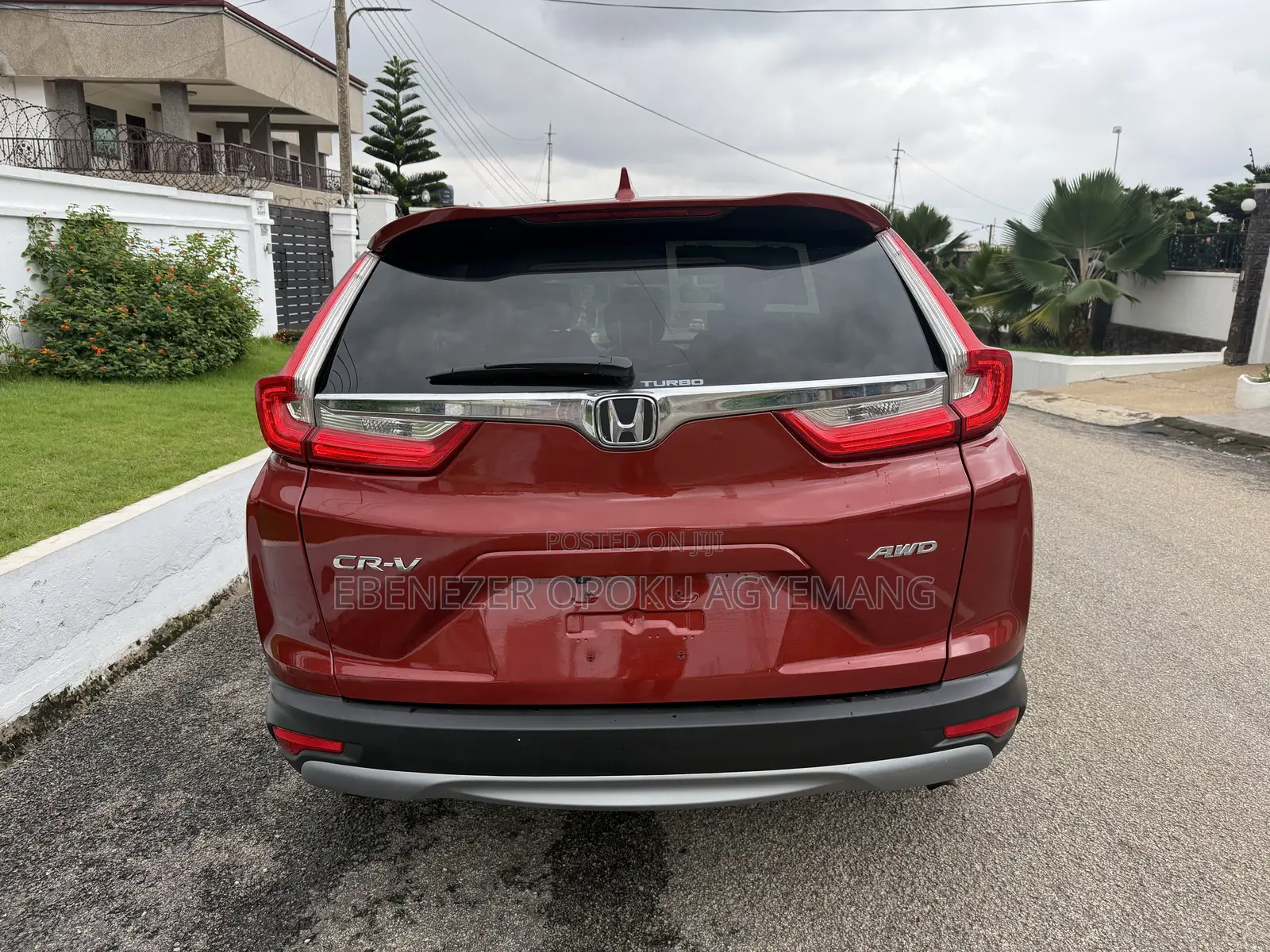 Honda CR-V EX AWD 2018 Orange
