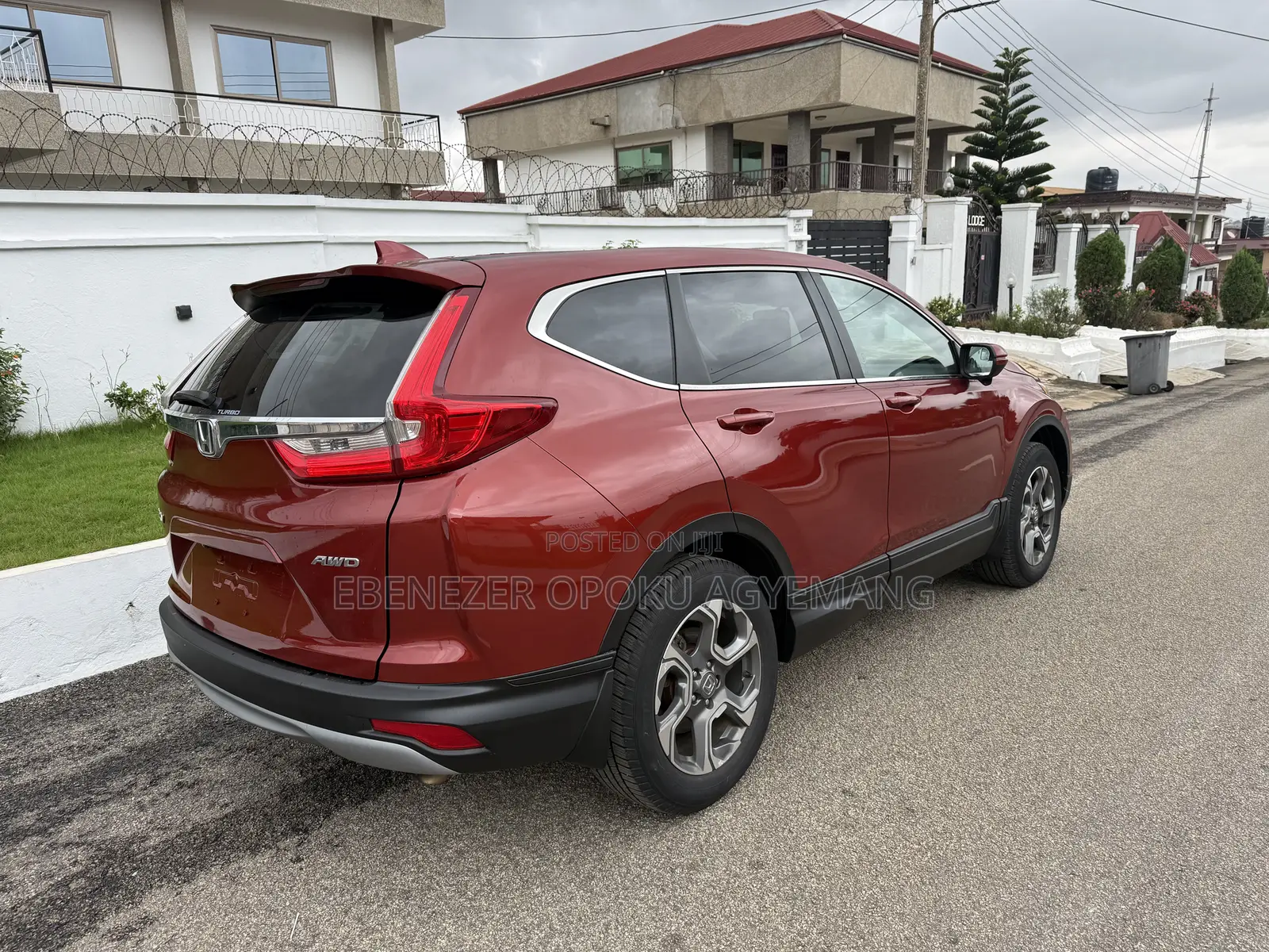 Honda CR-V EX AWD 2018 Orange