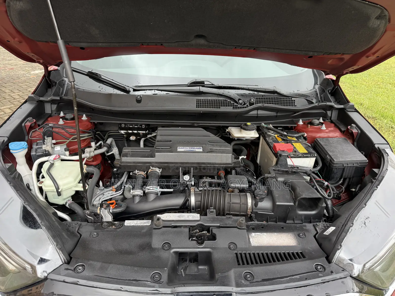 Honda CR-V EX AWD 2018 Orange